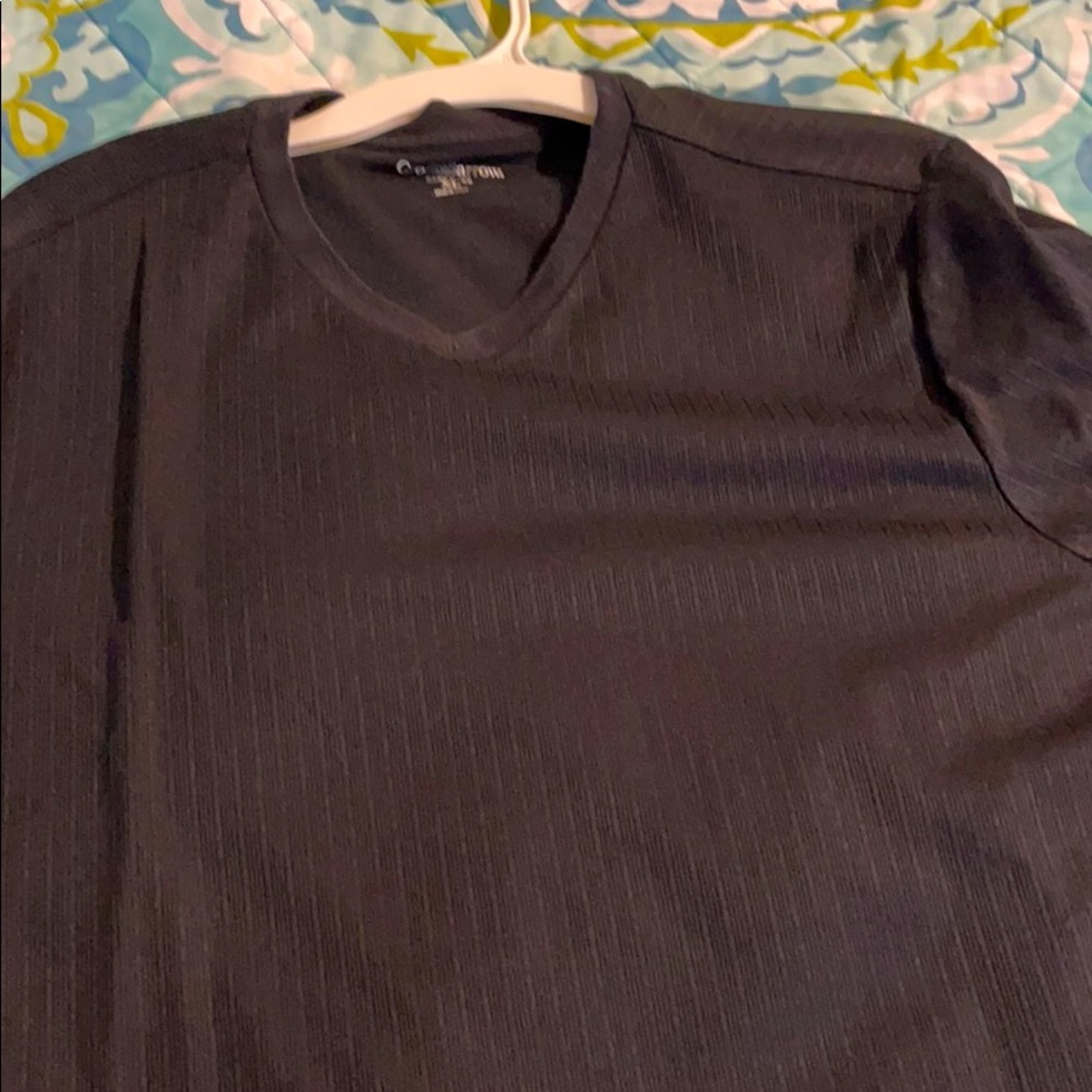 Croft & Barrow Ribbed Dress Shirt (Short-Sleeve)